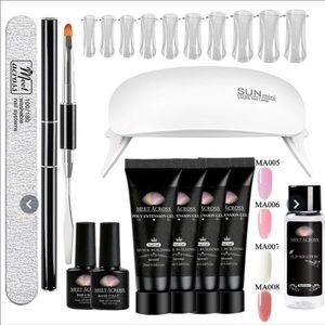 BRAND NEW Poly Nail Gel Kit